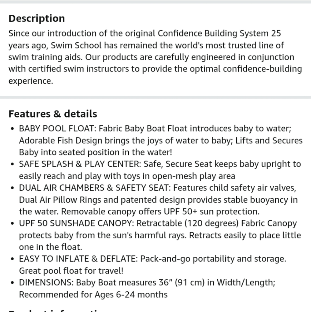New In Box Level 1 Baby Retractable Fish Float - Picture 10 of 10